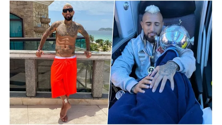 Arturo Vidal vuelve a pegarle a los críticos: campeón de vacaciones.