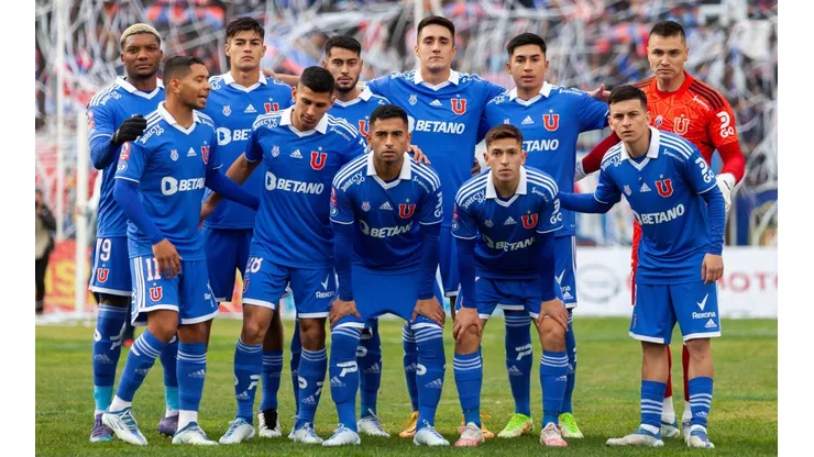 Formación de Universidad de Chile para enfrentar a Huachipato