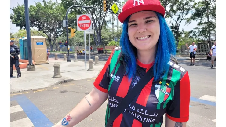Raisa llegó hasta la final de la Copa Libertadores con camiseta de Palestino y es fanática de la Universidad de Chile