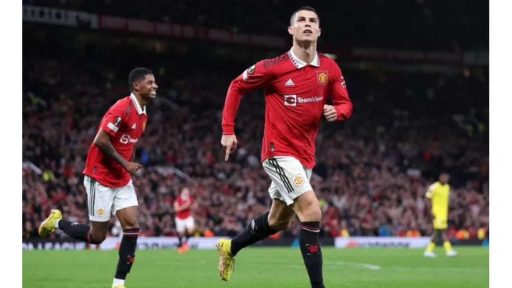 Cristiano Ronaldo marcó en la victoria del United sobre el Sheriff