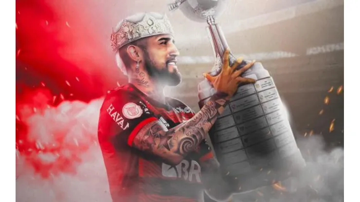 Arturo Vidal sigue haciendo historia en el fútbol y ganó la Copa Libertadores con el Flamengo.