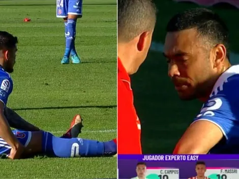 Casanova y Domínguez salen lesionados y encienden las alarmas en la U