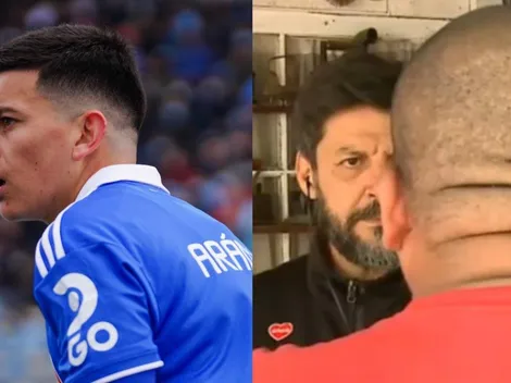 Revelan audios de Aránguiz amenazando a guardia que lo denunció