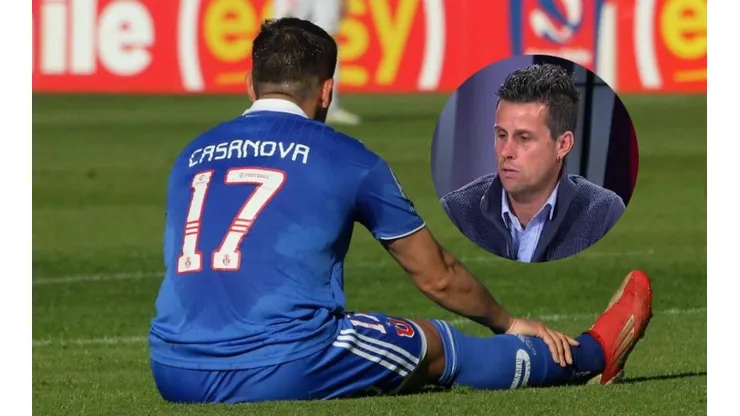 Rivarola terminó preocupado por las lesiones azules.