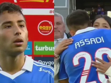 El tierno gesto de Assadi con hincha de la U en el estadio CAP