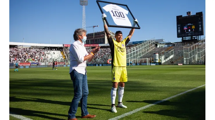 Brayan Cortés logró otra marca más en Colo Colo con la camiseta titular.