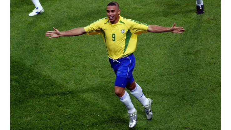Ronaldo Nazário es el mayor anotador de Brasil en las Copas del Mundo.