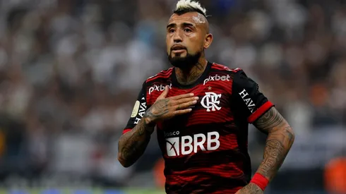 Vidal buscará quedarse con la Copa Libertadors este sábado junto al Flamengo.