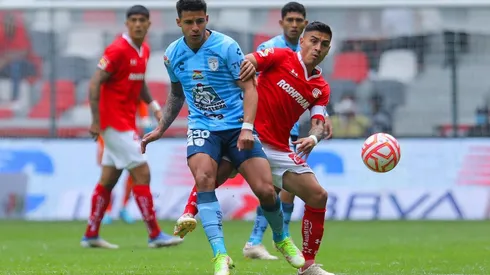 Toluca y Pachuca disputan la primera final del Apertura mexicano 2022.