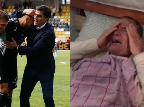 VIDEO: Adulto mayor no contiene las lágrimas tras la obtención del título de Colo Colo