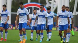 Los Cruzados jugaron con 10 hombres desde el minuto 15