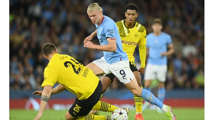 El Dortmund recibe al Manchester City por la Champions League.