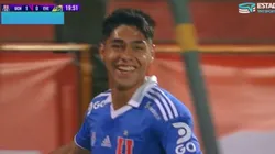 Darío Osorio pone adelante en el marcador a la Universidad de Chile