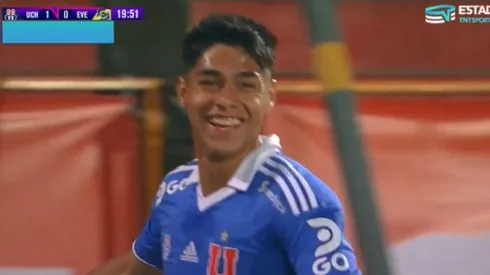 Darío Osorio pone adelante en el marcador a la Universidad de Chile