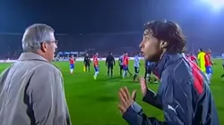 El recordado cruce entre el Mago y el Maestro.