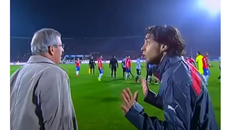 El recordado cruce entre el Mago y el Maestro.