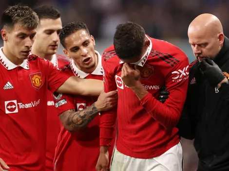 Varane sale llorando tras su lesión y peligra para el Mundial