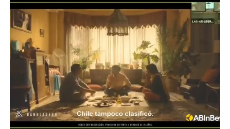 Spot publicitario en Argentina le toca la oreja a Chile por no haber clasificado a Qatar 2022