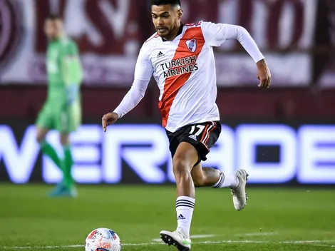 Paulo Díaz en jaque en la despedida del Muñeco Gallardo de River Plate