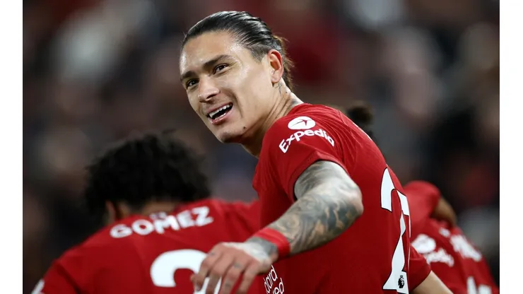 Darwin Núñez fue el autor del gol del triunfo frente al West Ham