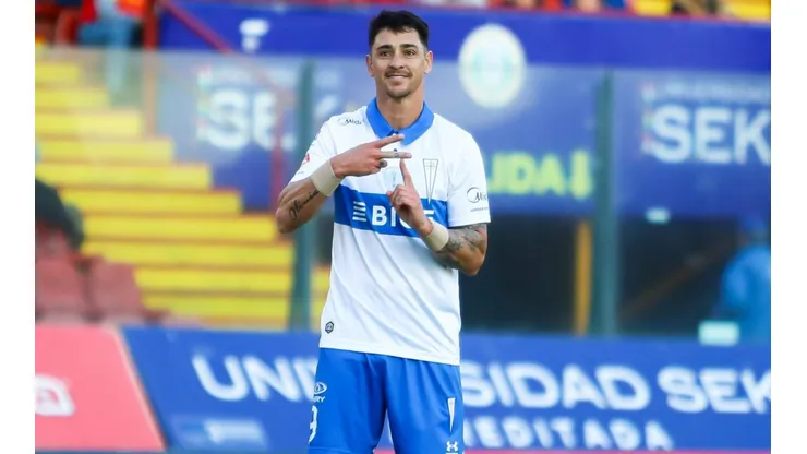 El delantero de la UC está entre los diez goleadores del club