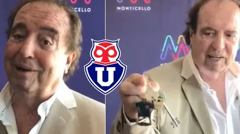 Dyango muestra todo su fanatismo por la U