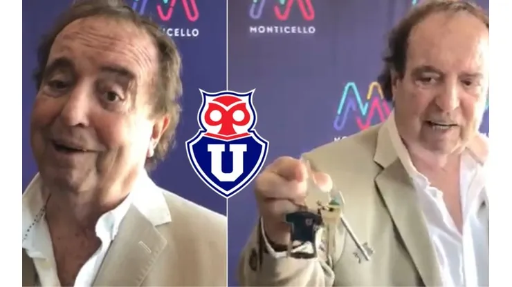 Dyango muestra todo su fanatismo por la U