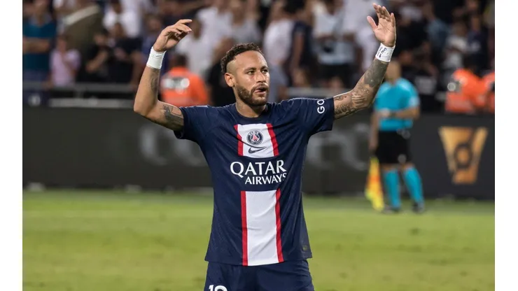 Neymar fue el autor del gol en la victoria del PSG sobre el Marsella