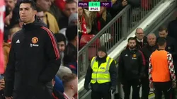 Cristiano Ronaldo se enfadó con su DT por no ver minutos ante los Spurs