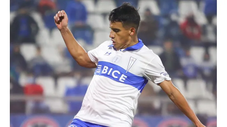 El volante anotó el 2-1 parcial para Los Cruzados