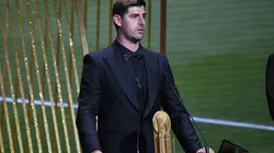 Courtois no quedó conforme con haber ganado el Yashin