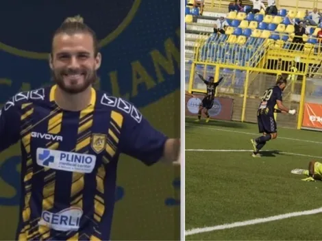 VIDEO | Santos en un partido en Italia iguala su récord goleador en Colo Colo