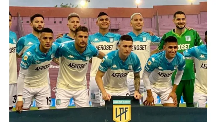 Racing venció por la mínima a Lanus en la penúltima fecha del torneo argentino
