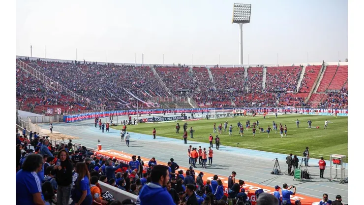 La U este año solo pudo ocupar el Nacional una vez.