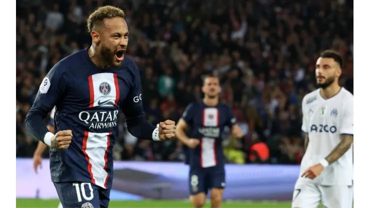 Neymar Jr le dio el triunfo al PSG ante el Marsella
