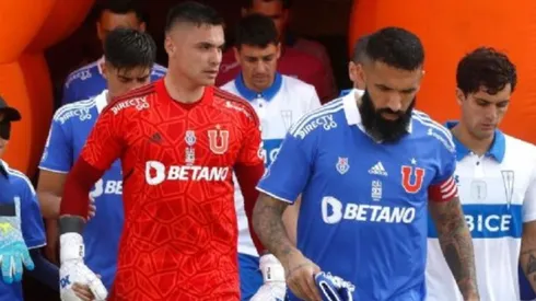 El duro momento entre dos jugadores de la U.