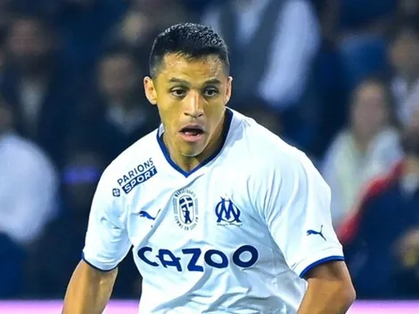 Alexis Sánchez es blanco de críticas en Francia tras caída de Marsella ante PSG