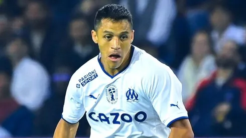 El chileno fue titular en la caida de su equipo en el clásico francés