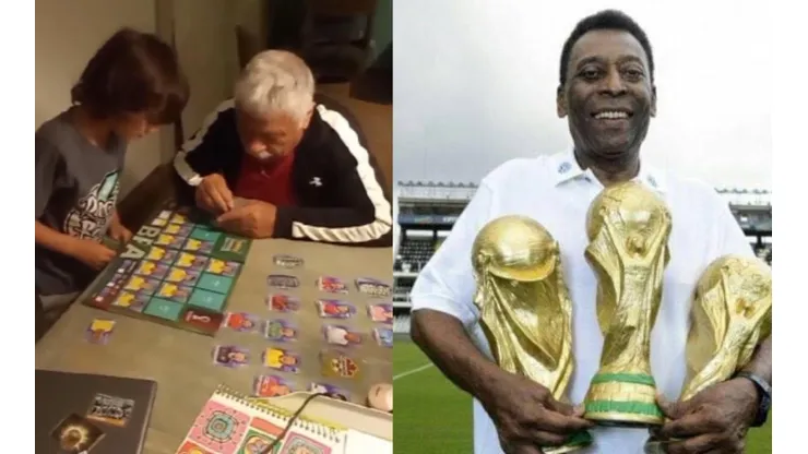 La admiración de Caszely por Pelé que es traspasada de generación en generación.