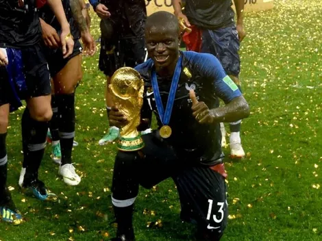 Kanté se resiente de lesión y no estará con Francia en el Mundial