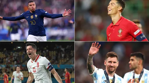 Los goleadores a nivel planetario que buscarán hacer de las suyas en el Mundial de Qatar 2022