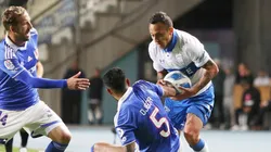 Orellana tuvo que marcharse al camarín del Teniente de Rancagua.