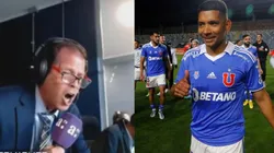 Lorca a todo pulmón en el gol del Chorri Palacios.