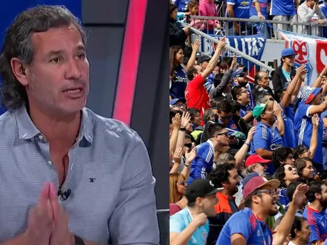 Hinchas de la U le sacan en cara la eliminación de la UC a Poli