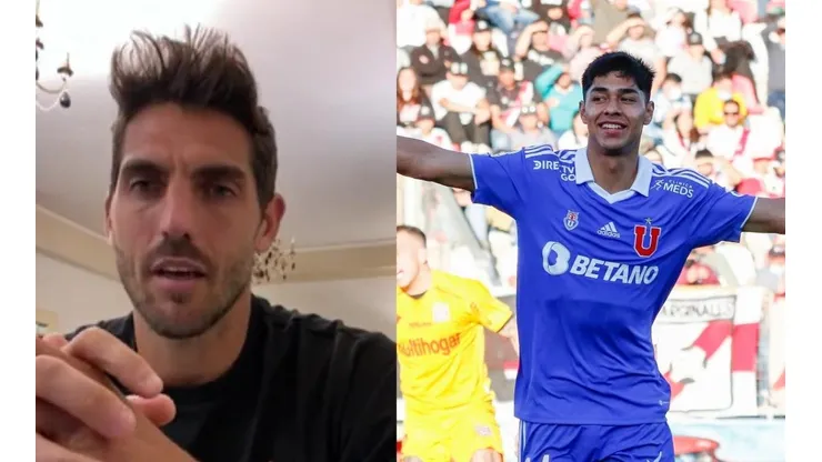 El ex delantero de la U destacó al joven talento azul