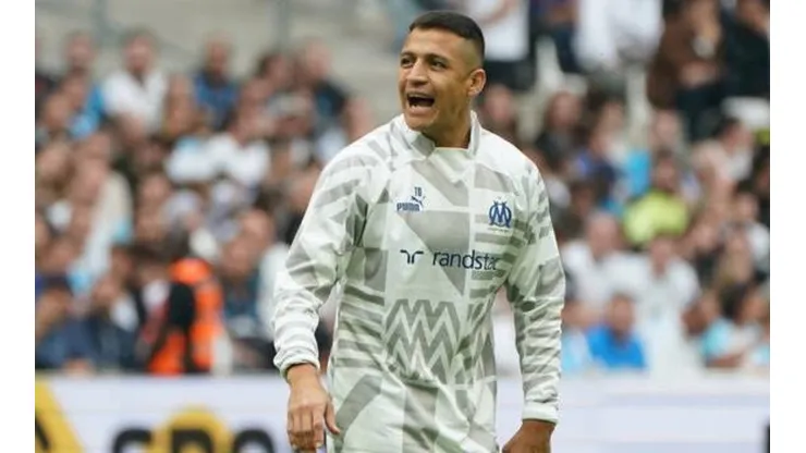 Alexis Sánchez fue elegido el mejor jugador del mes en el Marsella