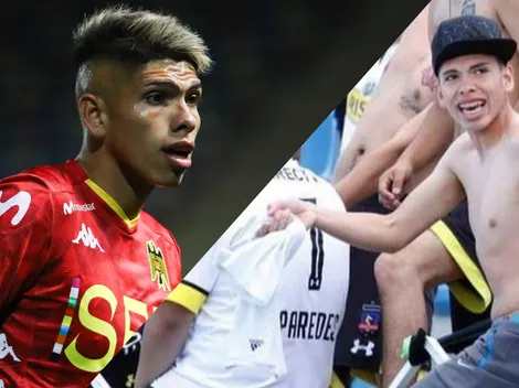 Carlitos Palacios otra vez fue sorprendido en el Monumental viendo a Colo Colo