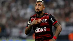 Vidal vio acción en la final de la Copa de Brasil.