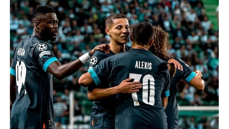 Alexis Sánchez se ha conertido rápidamente en una de las figuras del Marsella.