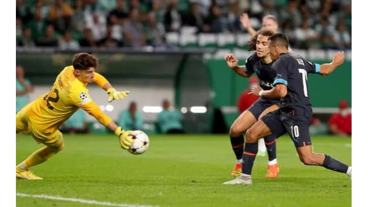 Alexis Sánchez anotó el segundo tanto para el Marsella